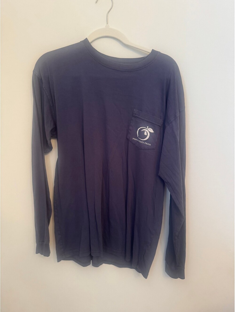 Peach State Pride navy Cold Water Trio long sleeve T-shirt